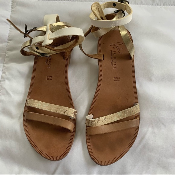 JOIE A La Plage Vista Gladiator Sandal, Nude Multi - Picture 6 of 16